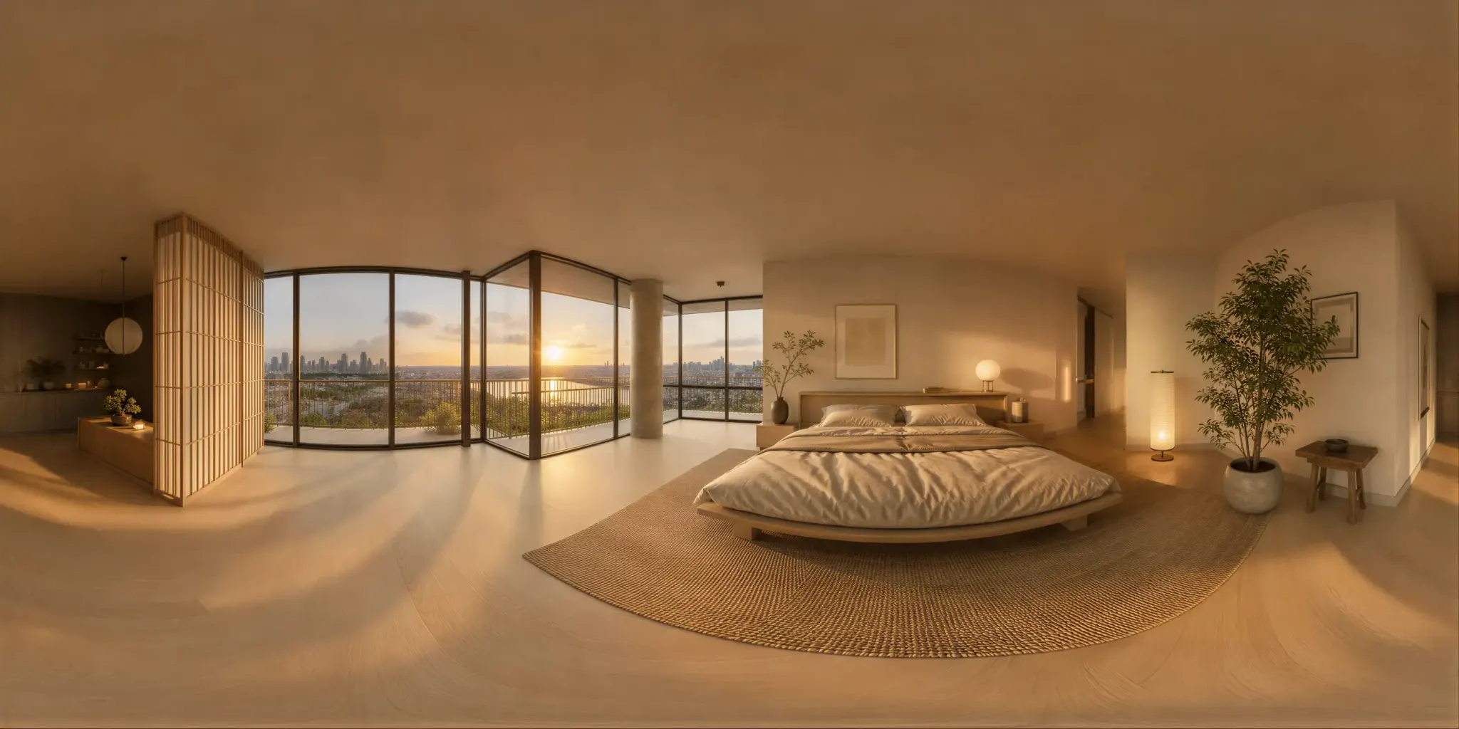 An immersive interior — a taste of the worlds BeamTo can generate
